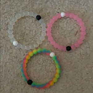 3 Lokai bracelets